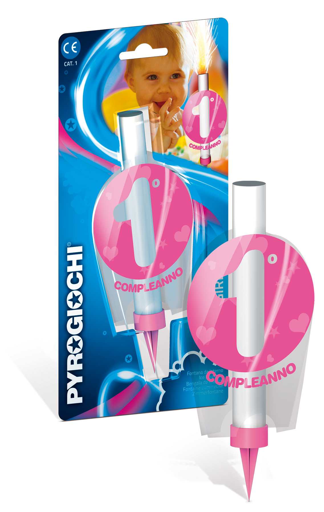 Ein Produkt für den 1. Geburtstag mit Ballons.