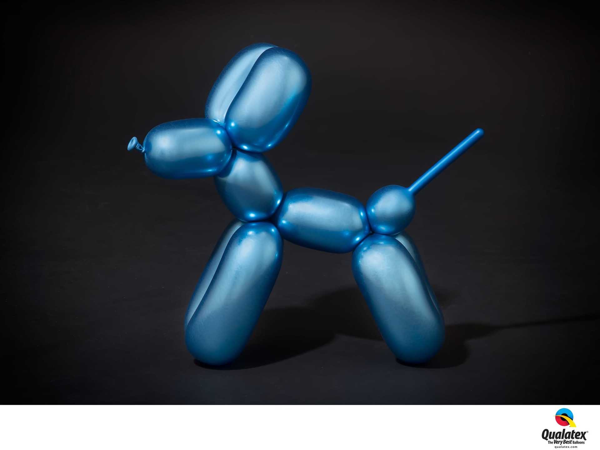 Eine Ballonhund-Skulptur in Wien.